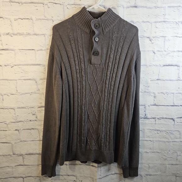 Tricots St. Raphael Other - Tricots St Raphael Sweater Mens XL Gray Pullover Vintage